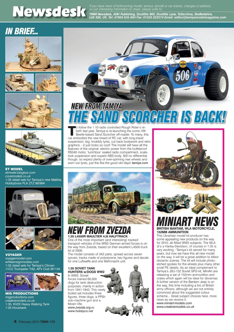 Tamiya Model Magazine 172 (2010.02)